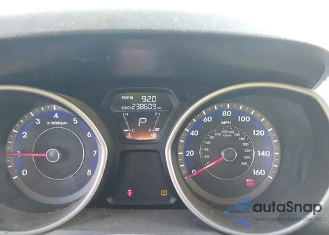 2013 Hyundai Elantra Limited из США, поврежденный, VIN KMHDH4AE0DU634866